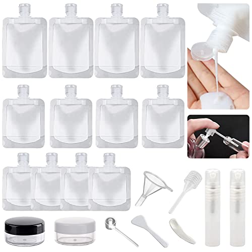 23 Pack Travel Squeeze Pouches