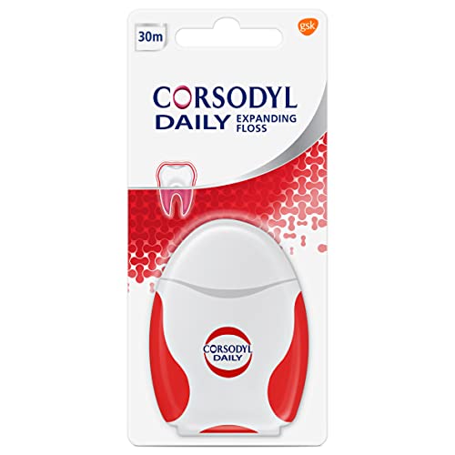 Corsodyl Daily fio dental expansível, 30 m
