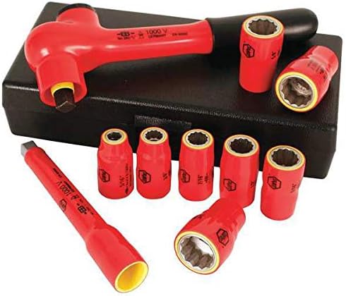 Insulated Socket Wrench Set, 10 pc.