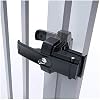 D&D Technologies LLMKDBT LokkLatch Magnetic Gate Latch with Dual-Sided Push/Pull Design, Key-Lockable Security Hardware for Square Gate Frame and Post, Metal, Wood, Vinyl Fences, Black