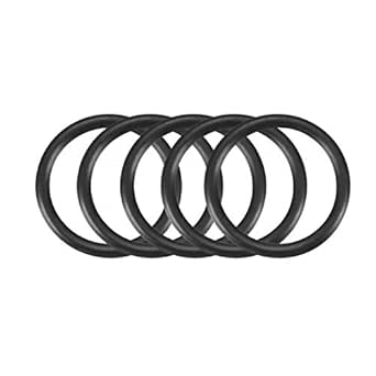 PATIKIL 6 X 4 X 1 Fluorine Rubber O-Rings, FK Sealing Gasket