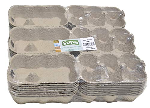 Supa Egg cartons, 24-piece | Traditional fiber egg carton | 100% recyclable and biodegradable, - Image 5