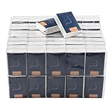Quickquick - Paquete de 100 pañuelos faciales de bolsillo de tamaño de viaje, paquetes de pañuelos pequeños de 4 capas