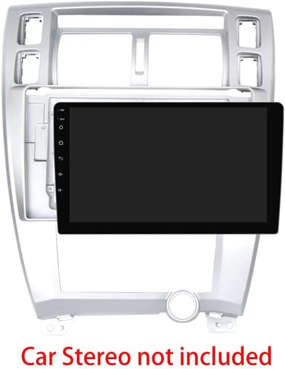 Fits for Hyundai Tucson 2004-2009 Car Radio Stereo Fascia Frame Double DIN 10.1 inch Dash Installation Mounting Kit