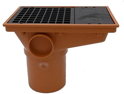 110mm Underground Drainage Rectangular Hopper with Spigot End