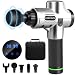 SUNBA YOUTH Deep Tissue Percussion Muscle Massager, Handheld Massager with Carrying Case Massage Gun for Athletes, Ultra-Quiet 30 Speed Levels Electric Massager for Sore Muscle and Stiffness