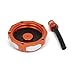 JFG RACING Billet Gas Fuel Tank Cap Cover - EXC MXC SX PRO LC4 EGS 50 85 105 125 200 250 300 350 360 380 - Orange