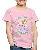 Shirt fällt klein aus. Beachten Sie bitte folgende Größenangaben zu Länge und Brustweite, flach liegend gemessen: 98-104 (2 Jahre) 40.5 x 29.5 cm, 110-116 (4 Jahre) 44.5 x 31.5 cm, 122-128 (6 Jahre) 49.5 x 34 cm, 134-140 (8 Jahre) 56.5 x 38 cm