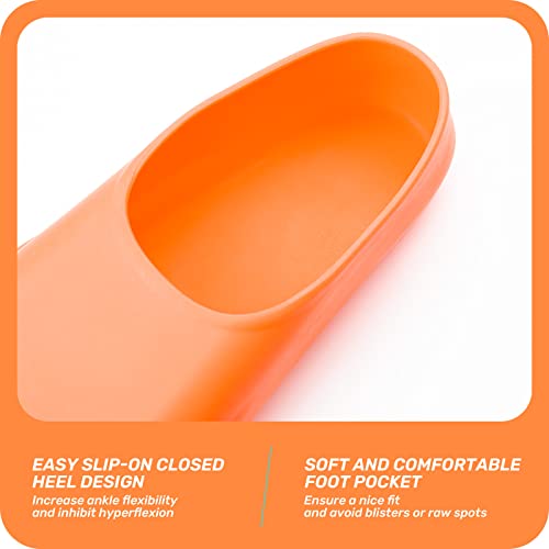 Capas Swim Training Fins Comfortable Silicone Lap Swimming Short Blade Floating Flippers With Mesh Bag For Kids Adult Men Women Build Leg Strength #TOP1