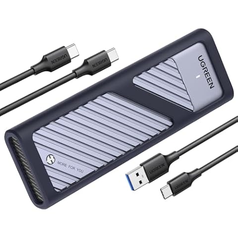 UGREEN M.2 NVMe Enclosure with Heat Dissipation Cover