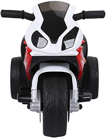 Aosom Kids Motorcycle, 6V Battery Powered Toddler Motorcycle with Headlight, Music, 3 Wheels Electric Motorcycle for Kids, Licensed BMW, Gift for Boys & Girls -Red 8 41sioVutbSL. AC