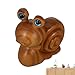 Snail Decor,Figura Di Lumaca Decorazione Rack In Legno | Accessori da Scrivania e Decorazione Esterna per Giardino Patio Ufficio Scaffale Soggiorno immagine