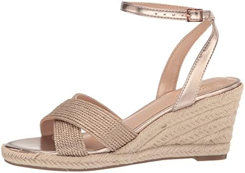 Bandolino Women's JESTTER Wedge Sandal, Rose Gold 680, 8 | Image 7