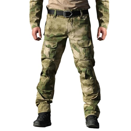 Pantalon cargo pour l'extérieur homme CHUNOTU ample fini les tissus serrés