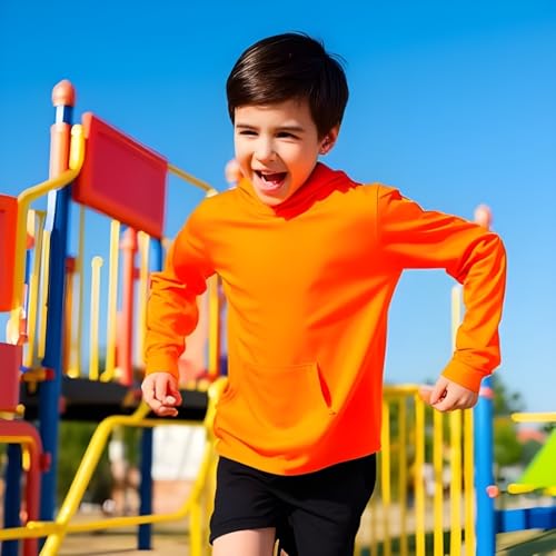 INGEAR Boys' Rash Guard Long Sleeve UPF 50+ UV Protection Swim Shirt, Hooded Sun Shirt, Quick Dry Fishing Shirt for Kids4