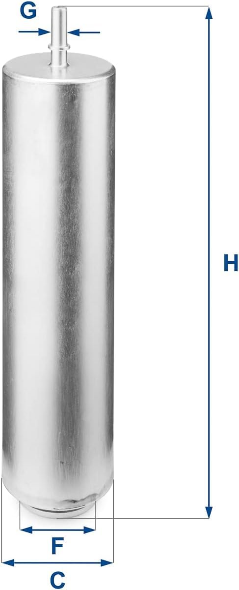 UFI Filters, Filtro Carburante 31.952.00, Filtro Carburante per Ricambio, Adatto ad Auto, Applicabile su Diversi Modelli BMW e Mini