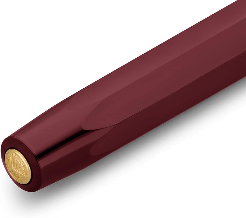Kaweco CLASSIC SPORT Rollerball Bordeaux I Gel/Ballpoint Pen Including 0.7 mm Refill I in Classic Design with Ceramic Ball 13.5 cm