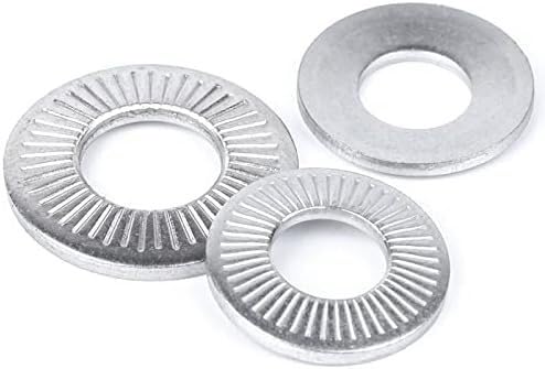 Arandelas de arandela plana grande, Arandelas de seguridad de acero inoxidable 304(50pcs,M16)