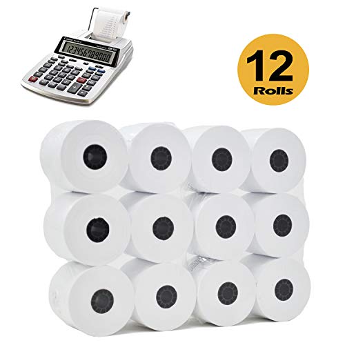 image for BuyRegisterRolls 12/Pack Adding Machine Calculator Register Rolls 2 1/