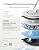 DREO Reverse Osmosis Water Filter Countertop, RO Filtration System, 3:1 Pure to Drain, TDS & Filter Life & 2 Autofill Pitchers, Install-Free, Self-Cleaning Water Purifier, RO Water Filter