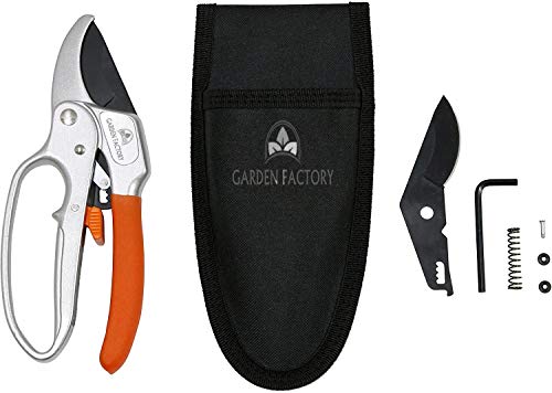 Garden Factory - Zahnstangenschere - Ersatzklinge und Feder - Astschneider - Gärtnerschere - Astschere Cover