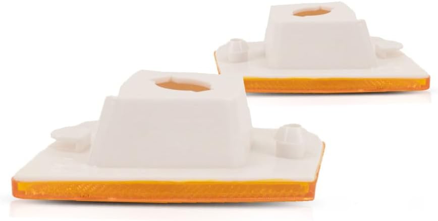 CarLights360 For Jeep Liberty Front Marker Light 2005 2006 2007 Pair Driver and Passenger Side | CAPA | CH2550123C