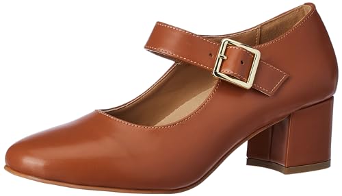 Bata Shalita Pump E 23 Women's Tan Heels - 5 UK (6513000)