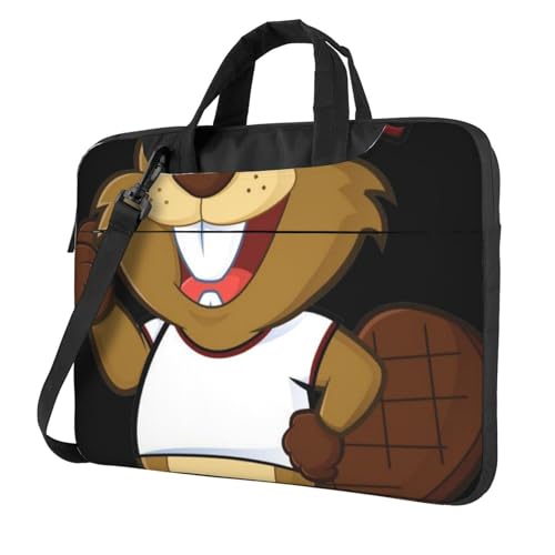 Sac ordinateur antichoc castor malicieux doublure antistatique