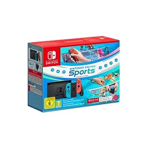 Nintendo Switch Switch Sports Set (inkl. Spiel, Beingurt & 3 Monate Online)