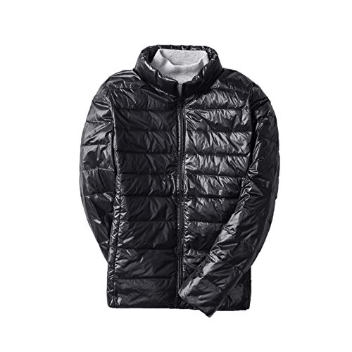 Women Down Jacket Lightweight Duck Down Quilted Stand Collar Puffer Jacket