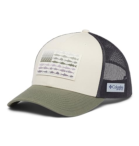 Image of Columbia Unisex Adult PFG Logo Mesh Ball Cap