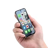 Mini Phone,Mini Smartphone Unlocked with 3.88' HD Full Screen,2GB+16GB,World's Smallest Mobile Phones for Kids,Tiny Android Small Backup Cellphone,2000mAh Battery Face lD/WiFi/GPS -Black