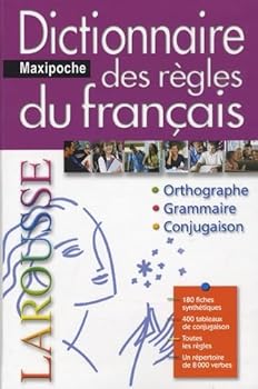 Hardcover Dictionnaire des règles du français (French edition) [French] Book