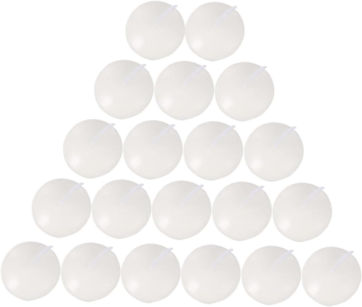 100Pcs Floating Candles for Weddings and Parties Spherical Decorative Paraffin Candles for Home Illumination Create Cozy Atmosphere Vases Pools