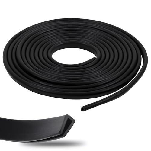 Kantenschutz Selbstklebend, EPDM Kantenschutzprofil 3M Kantenschutz Gummi Flexibler U Profil Gummidichtung für Bleche Glasscheiben Auto Türen