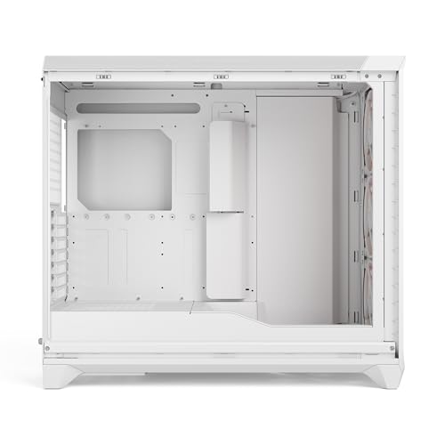 Fractal Design Meshify 3 XL blanca chasis de PC con cristal templado transparente premium 7