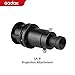 Godox SA-17 Kit for SA-P Projector to Bowens Mount SL60W SL60II SL150R VL150 LED Continuous Light with SA-P Projection Attachment + SA-06 Iris + SA-09-003/004 + Godox SA-10