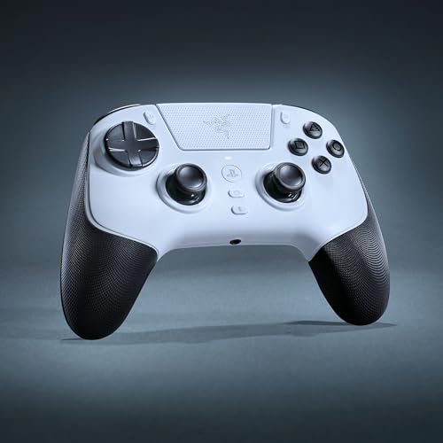 Raiju V3 Pro - Controller wireless per e-sport per PlayStation 5 e PC - 4 pulsanti rimovibili e 2 bumper con impugnatura a artiglio - Stick analogici TMR - Pro HyperTrigger | Bianco - Controller - Immagine 1
