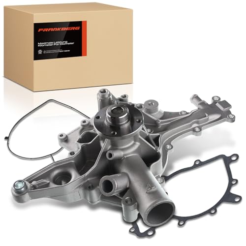 Frankberg Wasserpumpe Kompatibel mit C-Klasse W203/S203 2.6L-5.4L 2000-2007 E-Klasse W211/S211 5.0L 2002-2009 SL R129/R230 5.0L 1998-2012 Replace# 112.200.14.01