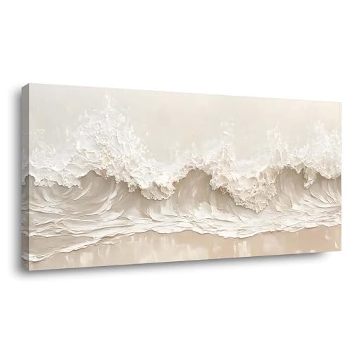 ZESTRILIA Ocean Wave Canvas Wall Art for Living Room Office