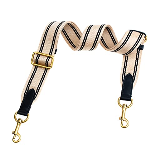 Image of jiesinlov Bag Strap Replacement Crossbody Strap for TOTE Handbags Adjustable (OFF WHITE)