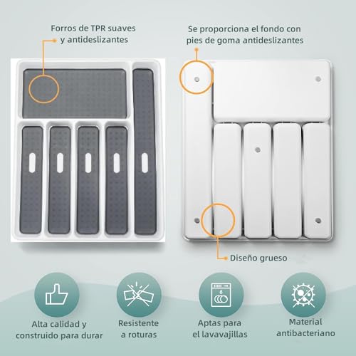 El mejor review de Porta cubiertos Top cinco. 27 Imagen adicional