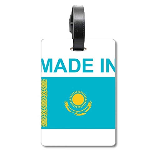 Étiquette de sac à bagages Kazakhstan, cadeau idéal pour voyageur