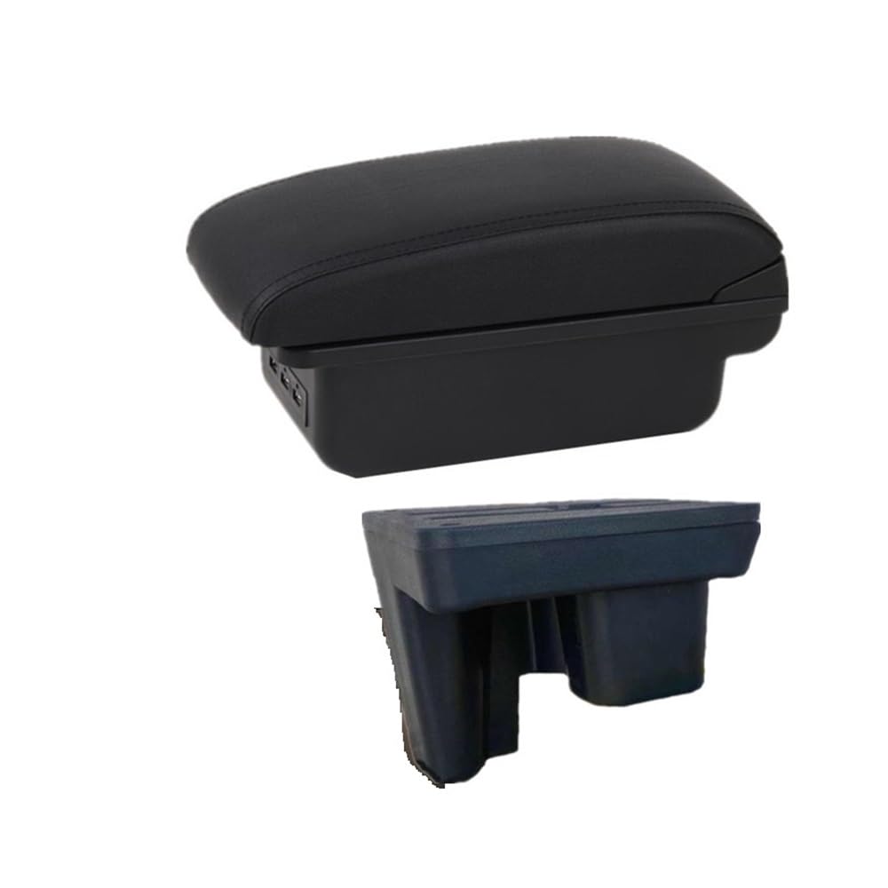 Yulegudi B1 Black Line 3Usb Car Armrests For Toyota For 2010-2017 2018 2019