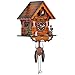 Kintrot Cuckoo Clock Traditional Black Forest Clock Antique Wooden Pendulum Quartz Wall Clock