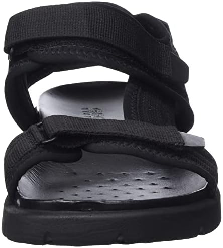 Geox Men's Flat Sandals, Black, 8 | Image 1