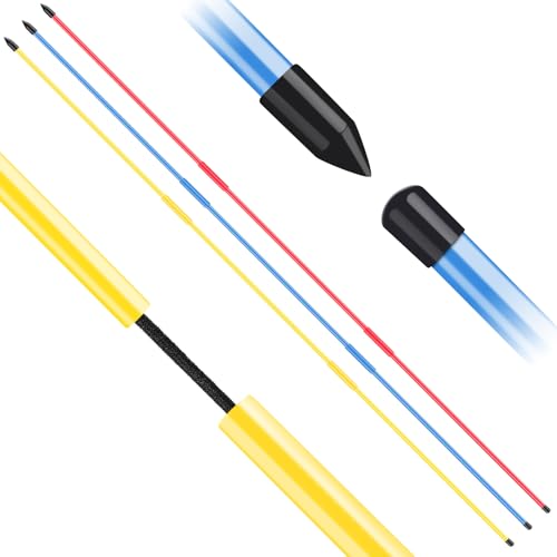 FINGER TEN Golf Alignment Sticks 48 Inch 2/3 Pack (3 Pack Mixed)