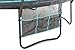 SkyBound Cirrus 14 Foot Trampoline with Safety Enclosure Net - Rated for Kids and Teens, Black and Blue