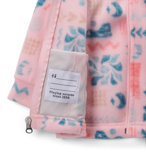 Image of Columbia Youth Girls Benton Springs II Printed Fleece Jacket