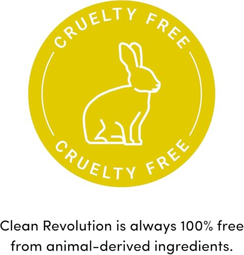 Image of Clean Revolution SuperCharged All Purpose Cleaner Refill with Smart Probiotic + Enzyme Complex, Multi-Surface Kitchen Bathroom & Floor Cleaner, Lemon & Herbs, 32 Fl Oz (Pack of 4)